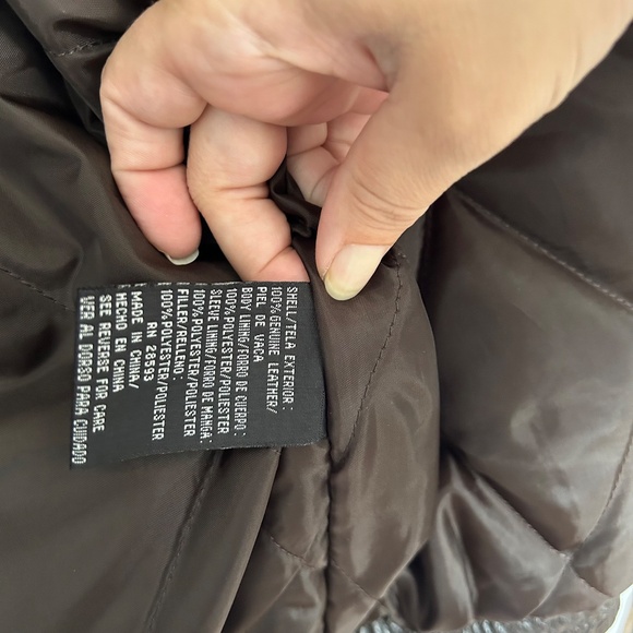 Vintage Members Only Genuine Leather Jacket, Size XL - Picture 6 of 9